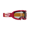 GOGLE LEATT VIZION 2.5 90 VLT RUBY/RED CLEAR OS