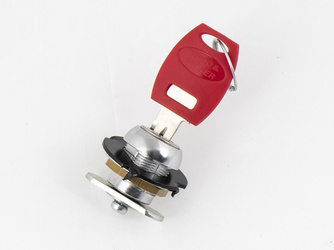 Lid lock-cylinder incl. 1 key for Hepco&Becker leather bags Liberty/Nevada/Buffalo/Ivory/Rugged