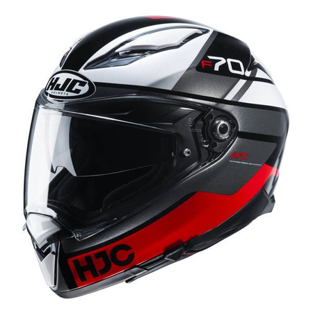Kask Motocyklowy HJC F70 Tino Black/White/Red
