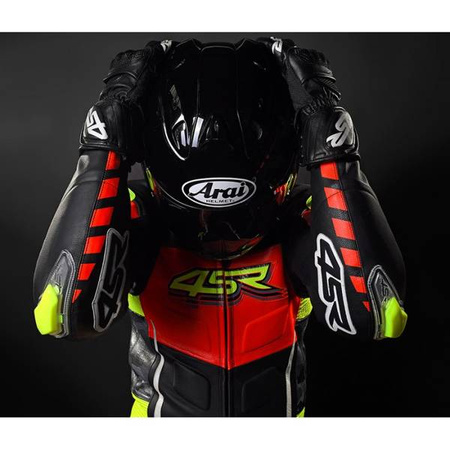 KOMBINEZON SKÓRZANY DWUCZĘŚCIOWY 4SR RR EVO III NEON