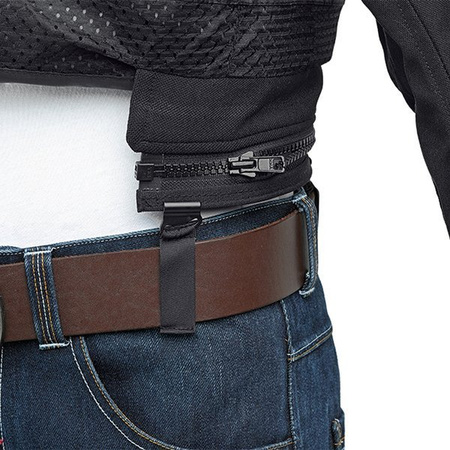 Pas do połączenia Kurtki z Jeansami Held Black 94cm