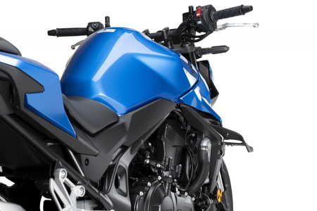 Spoilery boczne D12 do Honda CB750 Hornet 25 Czarny mat (J) 22426J