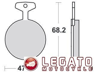KLOCKI HAMULCOWE SBS 504 HF