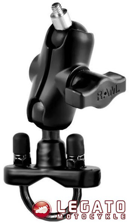 Uchwyt montowany do ramy kierownicy z głowicą obrotową do montażu kamery lub aparatu