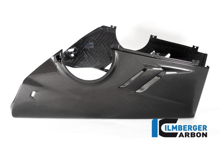 Bellypan do motocykla DUCATI Panigale V4 / V4 S / V4 R (od 2022) pod wyższy wydech z boczną stopką - gloss ILMBERGER VEU.013.V422G.K.