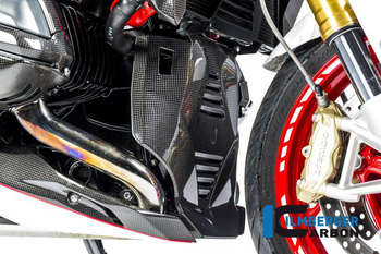Osłona dolna centralna carbon do motocykla BMW R 1200 R (LC) od 2015 / BMW R 1200 RS (LC) od 2015 - carbon ILMBERGER MSM.015.R12RL.K