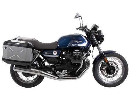 Side carrier permanent mounted chrome for Moto Guzzi V7 Special (2025-)