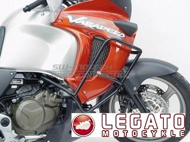 CRASHBARY CZARNE HONDA XL 1000 V (-00)   SW-MOTECH