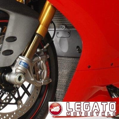 OSŁONA CHŁODNICY DUCATI 1199 PANIGALE (PARA) BLACK