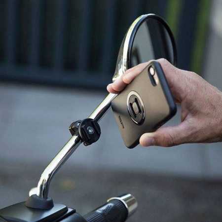 UCHWYT NA LUSTERKO SP CONNECT MIRROR MOTO MOUNT BLACK