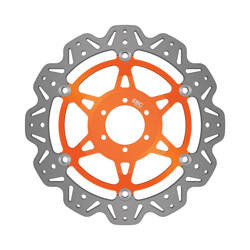 EBC Tarcza hamulcowa motocyklowa VR614ORG VEE, pomarańczowa