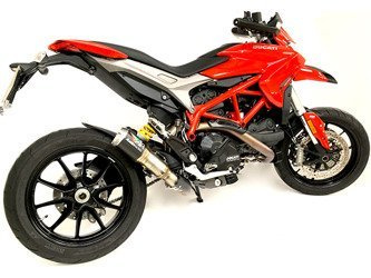 Tłumik końcowy + decat Austin Racing DUCATI HYPERMOTARD