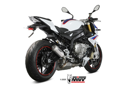 Mivv Tłumik końcowy slip-on MK3 STAINLESS STEEL BMW S 1000 R 2017-2020
