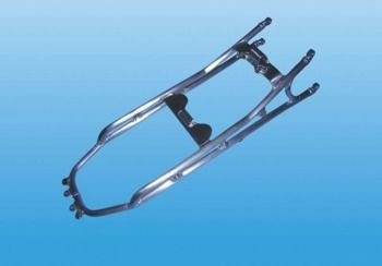 Stelaż tylny sportowy Motoholders Kawasaki ZX 10 R/06-07 srebrny