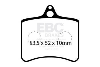 EBC Klocki kartingowe FA563 (1 kpl. na tarczę)