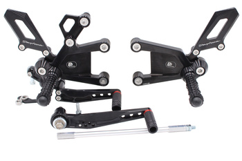 Sety sportowe podnóżków PP Tuning Triumph Daytona 660 2024-2025