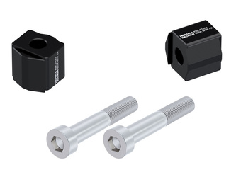 Handlebar Riser for KTM 890 Adventure / R / Rally (2023 - ) 25mm, black