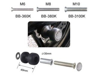 OCHRONNA ROLKA KEITI 39MM M10 BLACK 2 PACK