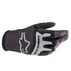 RĘKAWICE ALPINESTARS TECHSTAR BLACK/BRUSHED SILVER