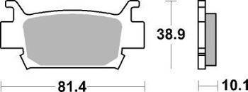 KLOCKI HAMULCOWE SBS 829 SI