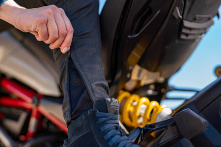 DAMSKIE SPODNIE MOTOCYKLOWE NOX 2.0 SHIMA