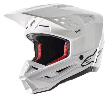 Kask cross/enduro ALPINESTARS MX S-M5 SOLID kolor biały