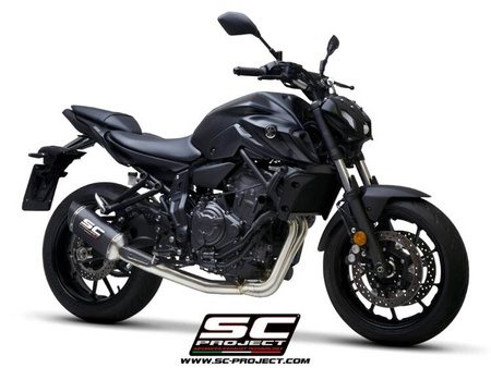 SC-Project układ wydechowy SC1-S carbon Yamaha MT-07 (2021 – 2024)