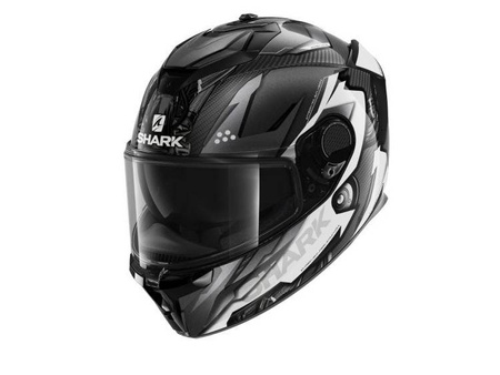 Kask integralny SHARK SPARTAN GT CARBON URIKAN kolor biały/karbon/szary