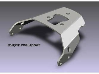 ALU-RACK STELAŻ POD PŁYTĘ MONTAŻOWĄ KUFRA SREBRNY YAMAHA BT 1100 BULLDOG  SW-MOTECH