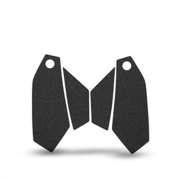 TANKPAD ANTYPOŚLIZGOWY 2 CZĘŚCI BLACK YAMAHA YZF-R6 (06-07)