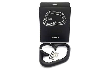 Uchwyt PUIG dla pasażera do Yamaha MT-10 Czarny (N) 9039N