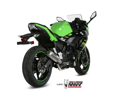 Mivv Układ wydechowy MK3 stal nierdzewna KAWASAKI NINJA 650 2017-2023