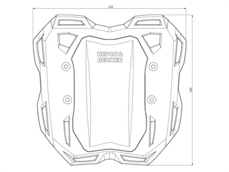 Smartrack soft luggage rear rack for KTM 1390 Super Duke R / EVO (2024-)