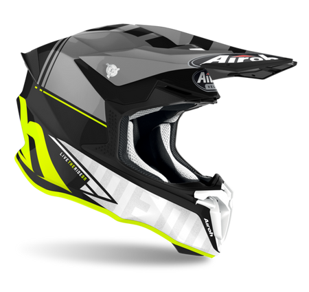 Kask Airoh Twist 2.0 Tech Yellow Matt S