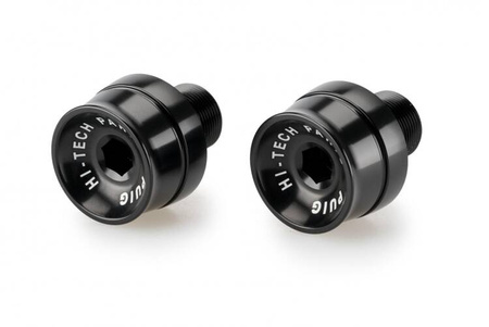 Końcówki kierownicy PUIG Speed do Kawasaki ZX-10R 04-05 / ZX-6R 07-08 Czarny (N) 21014N