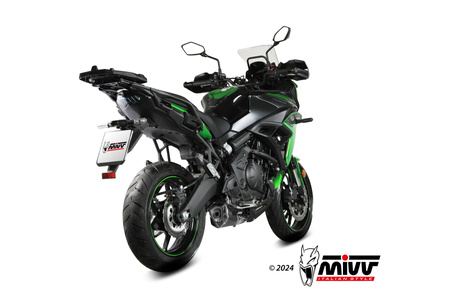 Mivv Układ wydechowy DELTA RACE BLACK stal nierdzewna KAWASAKI VERSYS 650 2024-2025