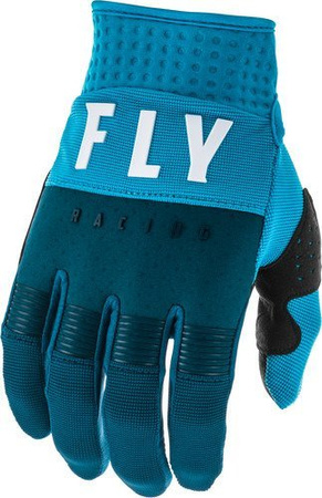 Rękawice  FLY RACING F-16 kolor Biały/Granatowy/Niebieski  2020 Junior