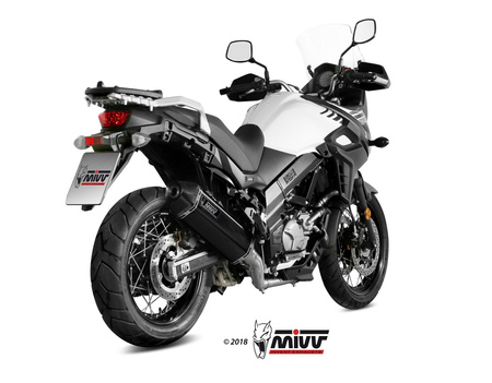 Mivv Układ wydechowy SPEED EDGE BLACK stal nierdzewna SUZUKI V-STROM 650 2017-2024