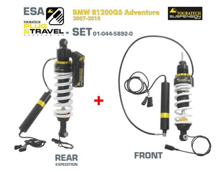 Zawieszenie Touratech Suspension Plug & Travel ESA Expedition SET do BMW R1200GS Adventure Modele 2007-2010