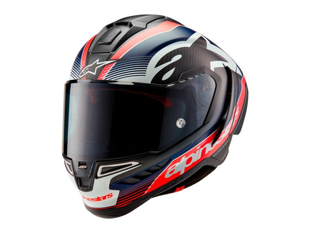 Kask Integralny Alpinestars Supertech R10 Team Red/Blue/White