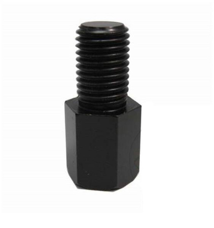 JMP ADAPTER LUSTERKA M10X1,25 PRAWY GWINT NA M8 LEWY GWINT CZARNY