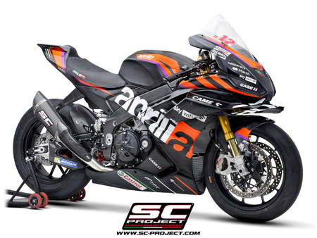 SC-Project Układ wydechowy SC1-R (250mm) Aprilia RSV4 (2021 - 2024) - FACTORY