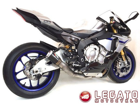 Tłumik końcowy + decat Austin Racing YAMAHA R1 2015-2017 GP1R