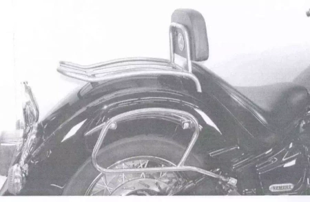 Yamaha XVS 1100 A Drag Star Classic (2001-2007) solorack with backrest