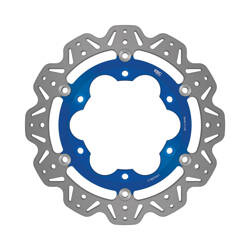 EBC Tarcza hamulcowa motocyklowa VR629BLU VEE, niebieska