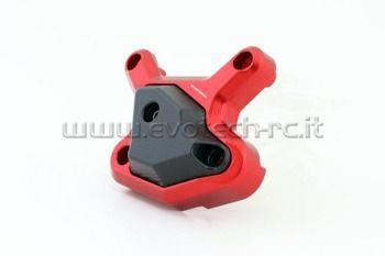 Prawa osłona silnika EVOTECH RC Triumph czerwona