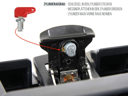 Lock cylinder incl. 1 key