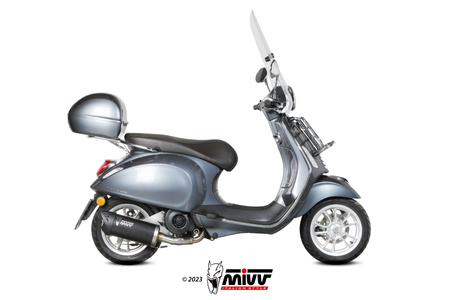 Mivv Układ wydechowy MOVER BLACK PAINTED stal nierdzewna PIAGGIO VESPA PRIMAVERA 125 2021-2024