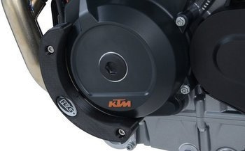 SLIDERY SILNIKA RG RACING KTM 790 DUKE, LEWA STRONA BLACK