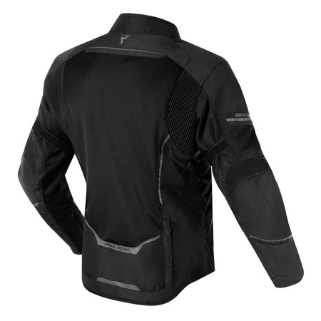 Motocyklowa Kurtka Tekstylna Rebelhorn Flux Black